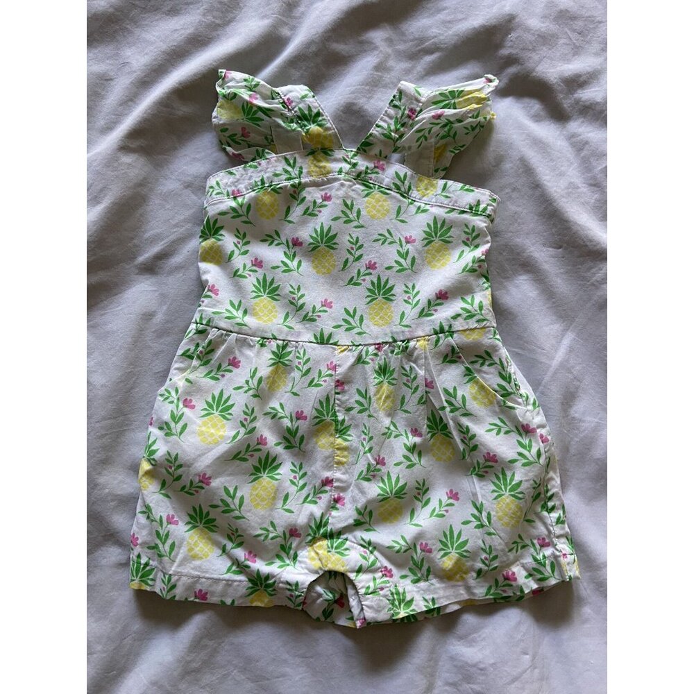 EUC Janie and Jack Pineapple Romper 🍍(6-12 Months)